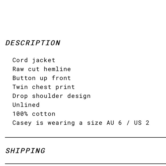 Princess Polly Blue Cropped Jacket - Picture 9 of 9